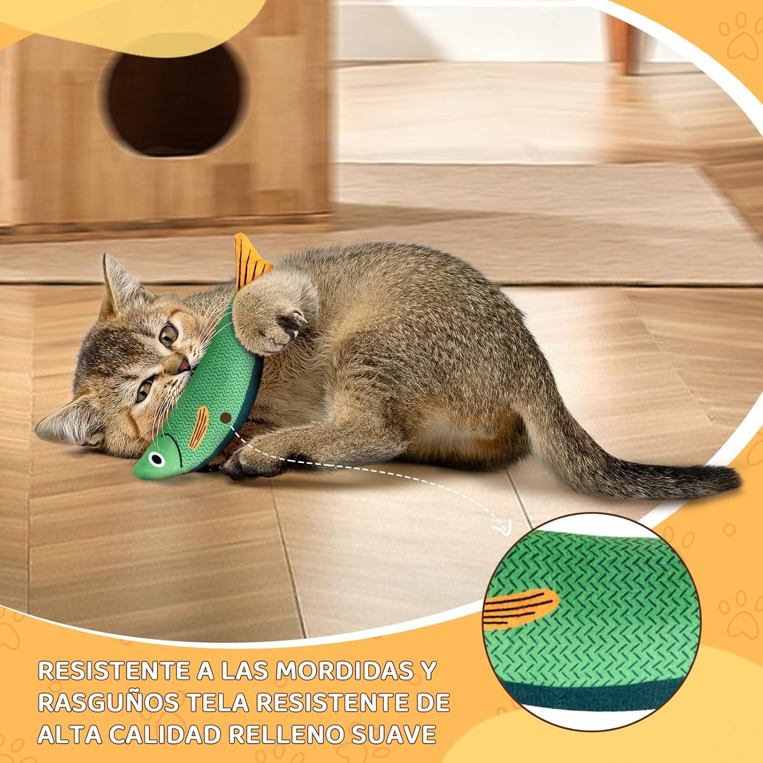 Juguetes para Gatos con Catnip – Pack de Peces