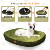 Cama Ortopédica Impermeable para Perros Pequeños