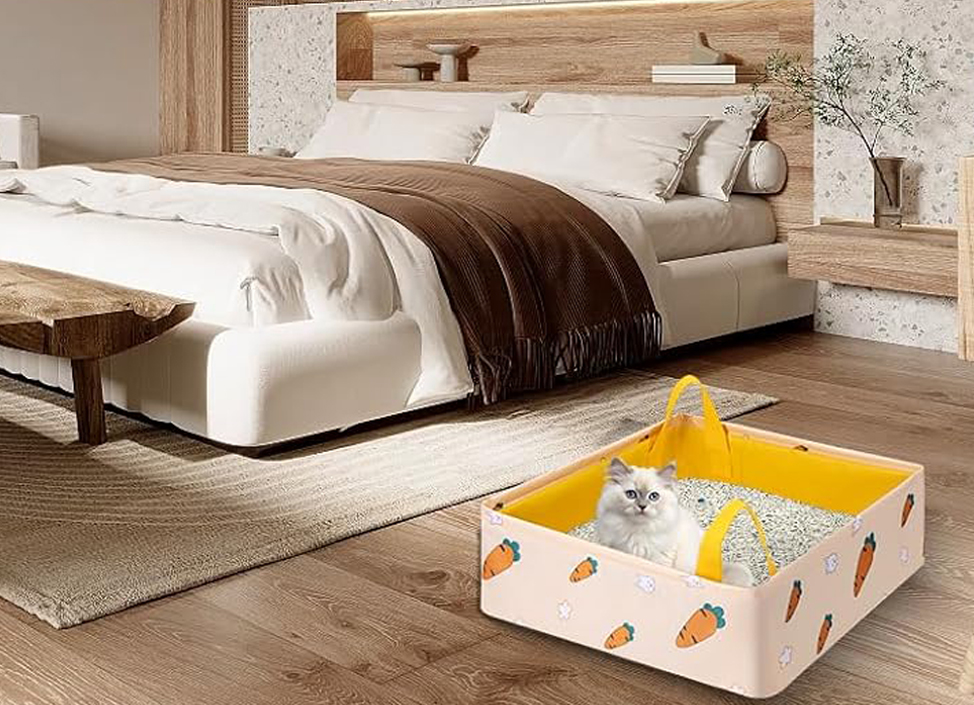 Caja de Arena para Gatos