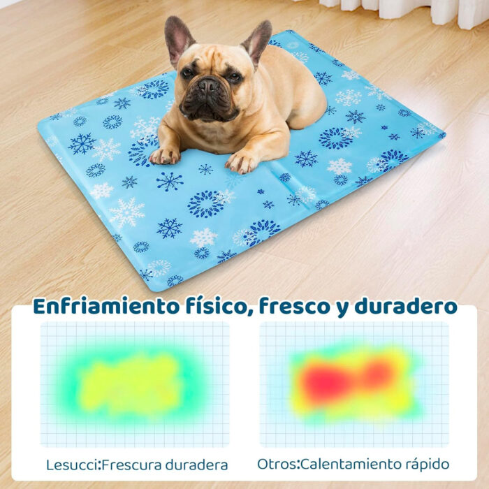 Tapete refrescante para perro – 50x65 cm, ideal verano