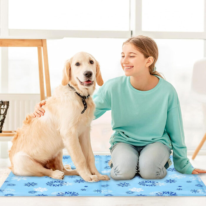 Tapete refrescante para perro – 50x65 cm, ideal verano