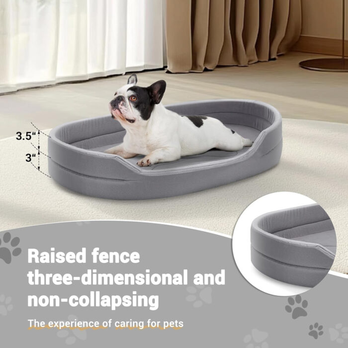 Para perro mediano–lavable y antideslizante