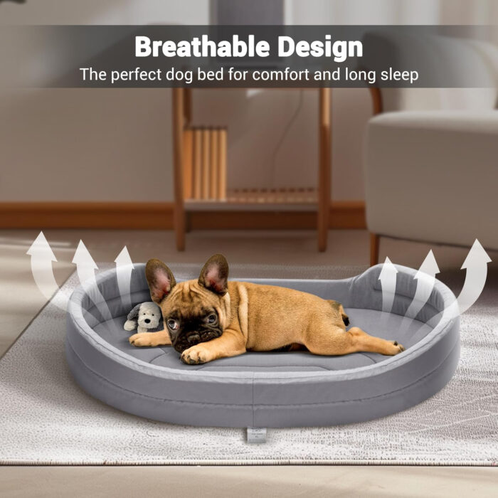 Para perro mediano–lavable y antideslizante