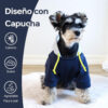 Chaqueta invierno impermeable para perro pequeño/mediano
