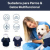 Chaqueta invierno impermeable para perro pequeño/mediano