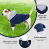 Chaqueta invierno impermeable para perro pequeño/mediano