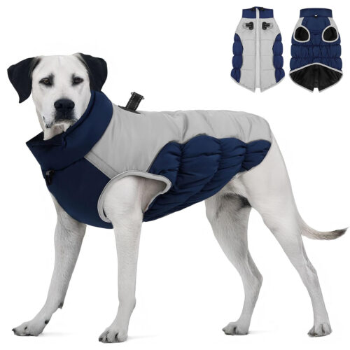 Chaleco impermeable wishkit para perro mediano/grande