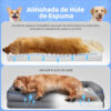 Cama Ortopédica para Perro 91×69 cm Antideslizante