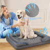 Cama Ortopédica para Perro 91×69 cm Antideslizante