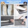 Cama Ortopédica para Perro 91×69 cm Antideslizante