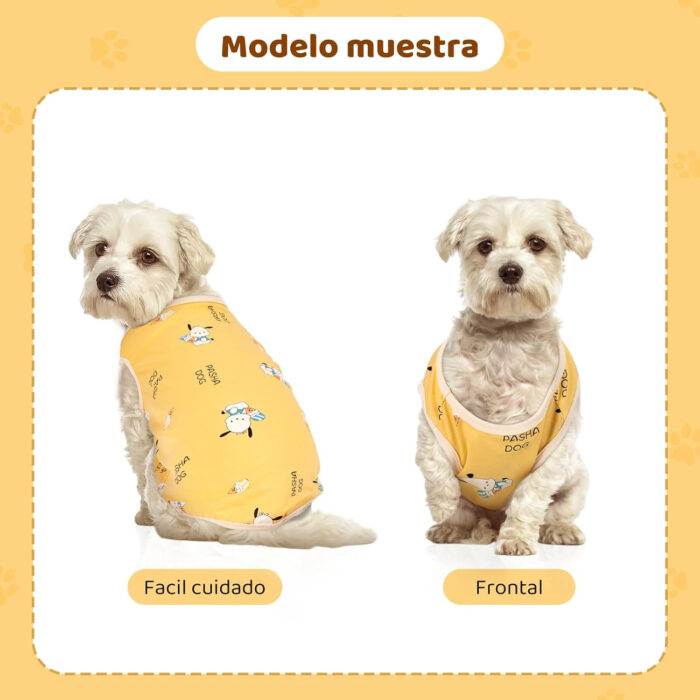 Chaleco estampado para perro 5XL – Fresco y cómodo