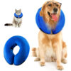 Collar Inflable Isabelino para Mascotas Post‑Cirugía
