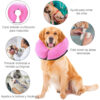 Collar Inflable Isabelino para Mascotas Post‑Cirugía