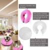 Collar Inflable Isabelino para Mascotas Post‑Cirugía