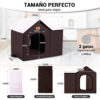 Casa‑cama plegable para gato impermeable y aislante