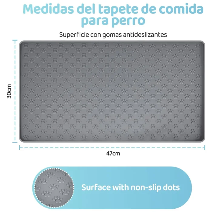 Tapete de Silicón para Mascotas