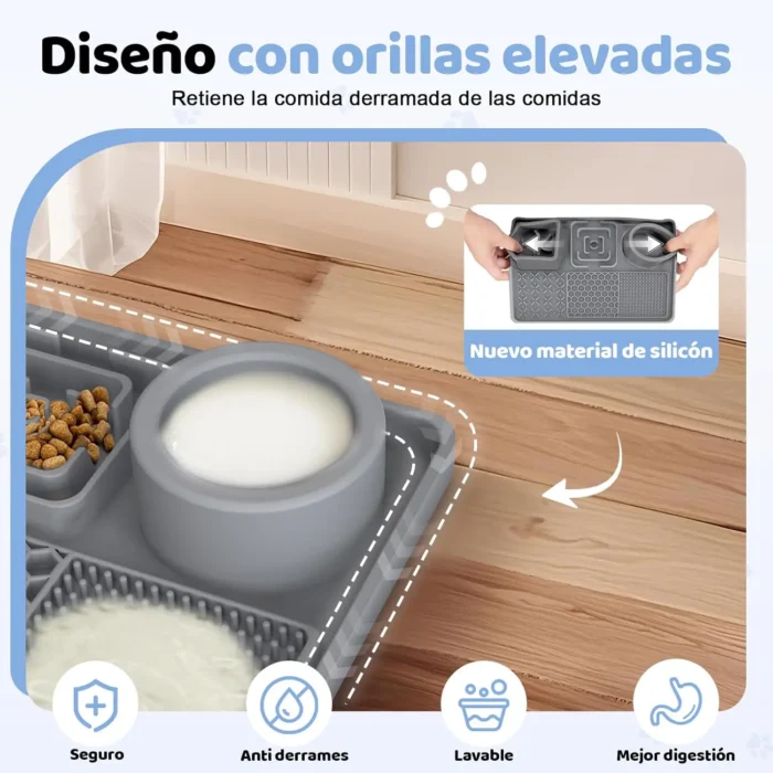 Tapete para lamer perros y bajar ansiedad