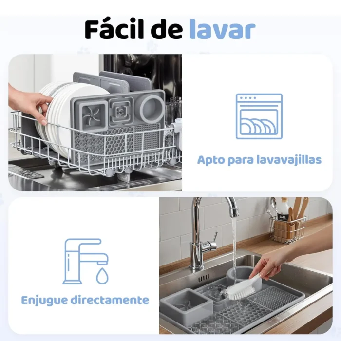 Tapete para lamer perros y bajar ansiedad