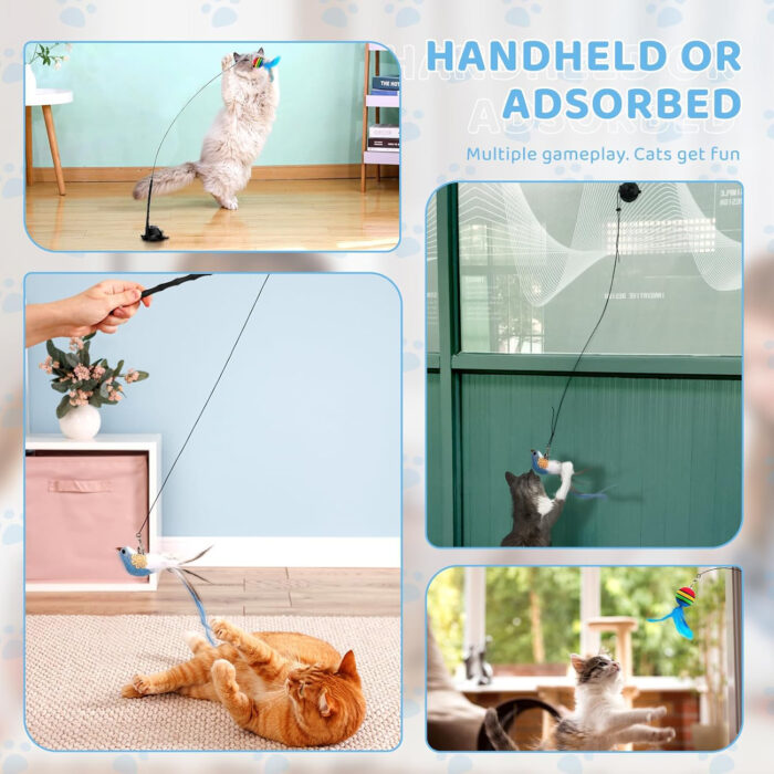 Kit de juguete interactivo para gatos