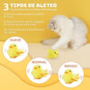Juguete pato interactivo recargable USB para gato