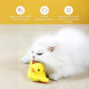 Juguete pato interactivo recargable USB para gato