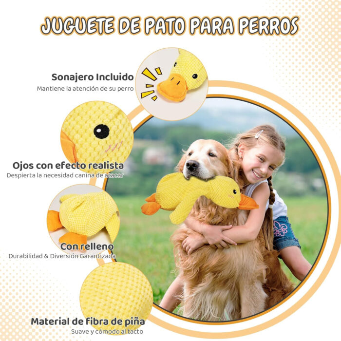 Juguete Peluche para Perro y Juguetes para Cachorros